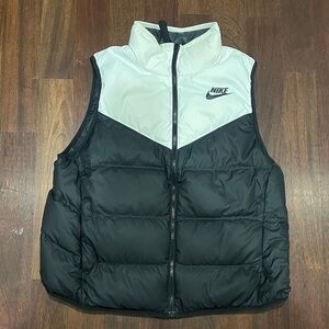 Nike Reversible Black and White Logo Vest